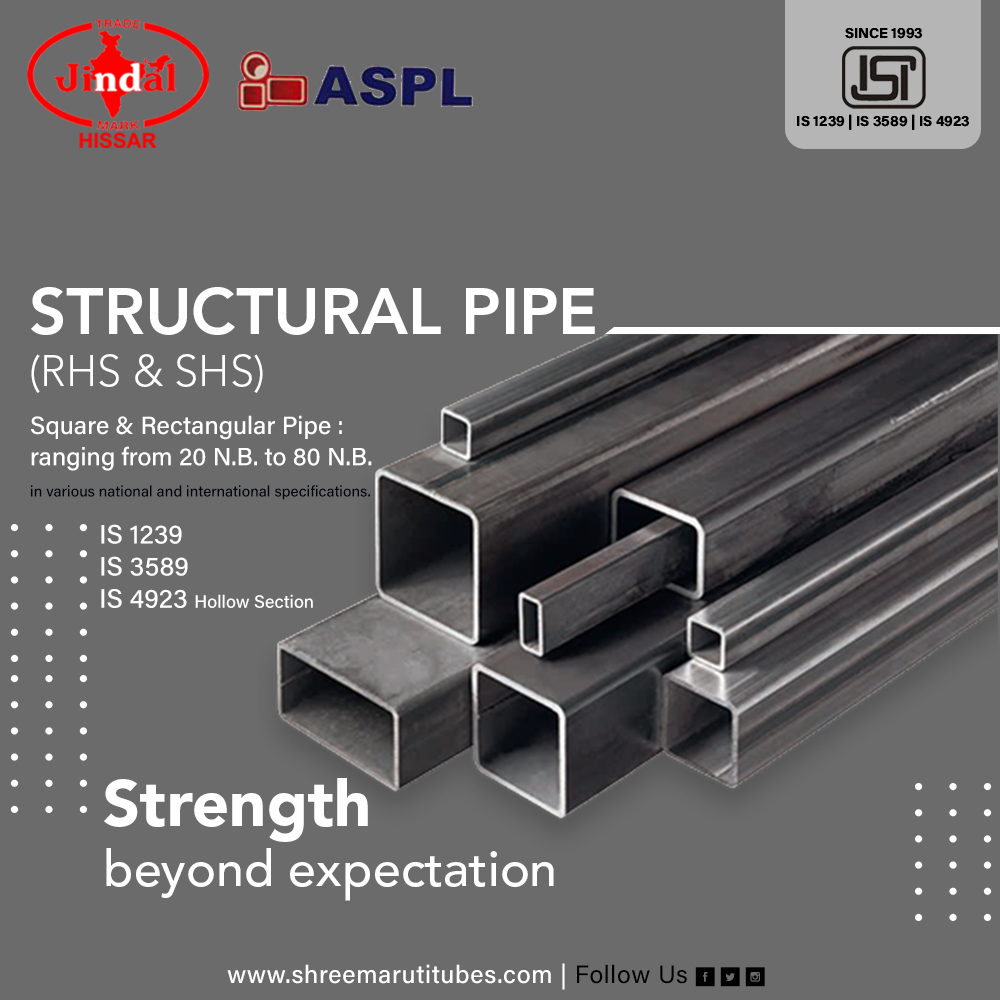 MarutiTubes's tweet image. structural pipes (rhs &amp;amp; shs)
#shreemarutitubes #structuralpipe #rhs #shs #squarepipe #rectangularpipe #hollowsectionpipe #manufacturer #exporter #is1239 #is3589 #is4923 #Ahmedabad #Gujarat #India