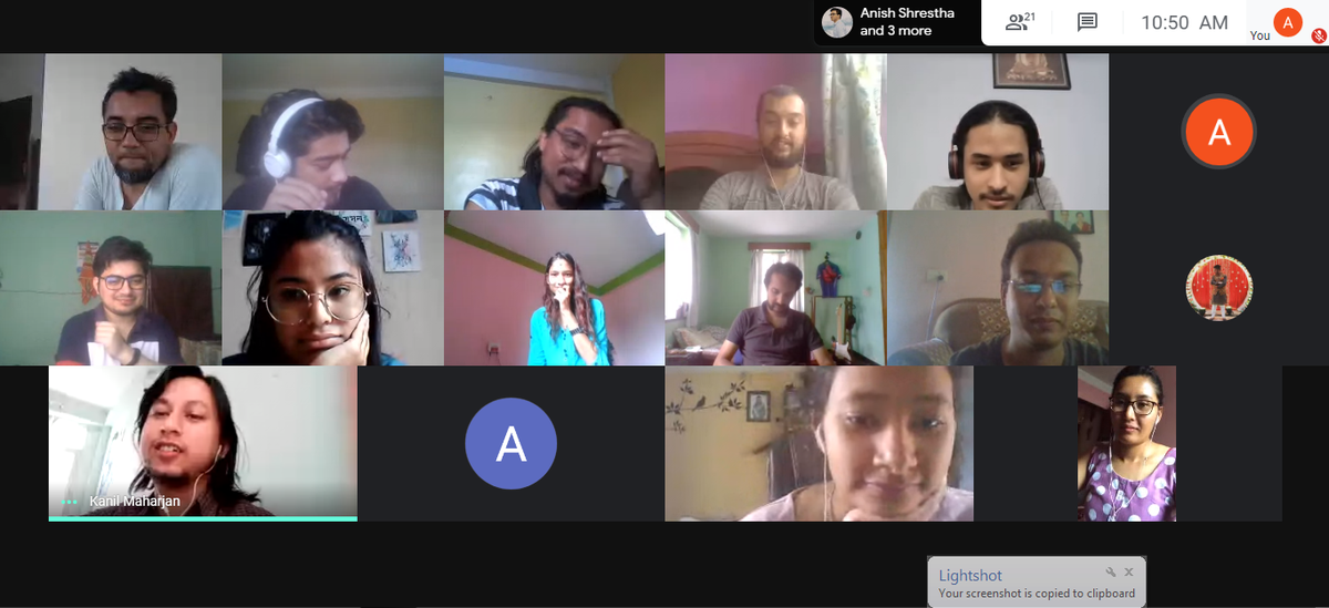 esatya_io's tweet photo. Happy moments with happy faces. Welcoming new member in the Rumsan family during the weekly team meeting of eSatya with Rumsan Group of Companies.
#esatya #meeting #rumsan #family #happy #moments https://t.co/DhjXZzrd0C