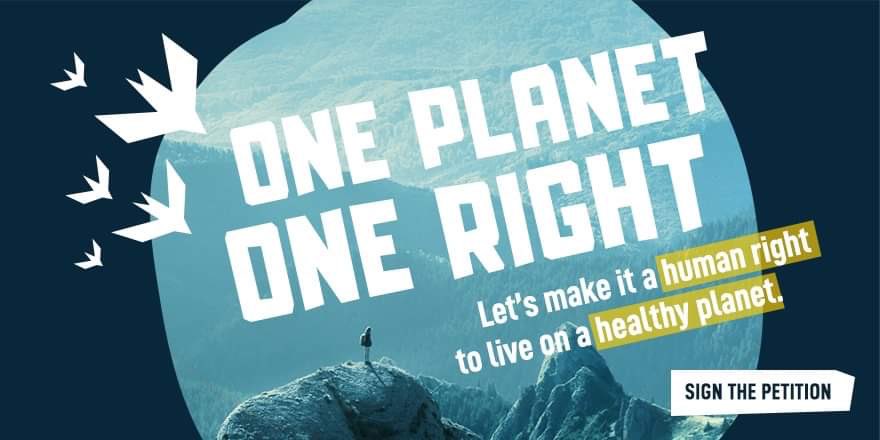 Gör det till en mänsklig rättighet att leva på en frisk planet! 
Besök kampanjsidan och skriv på uppropet: https://t.co/yySnwcZXUz
#1planet1right @BirdLife_News https://t.co/24FnffBe0v