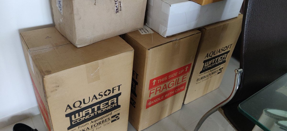 BabuMone's tweet photo. @EurekaForbes @aquaguardmd I had got this over 3.5 mths back (egattur, Chennai) Still waiting for installation to happen. Div mgr sudhakar was eager to sell but no response for installation. Request help. https://t.co/H8ISQkZlg9