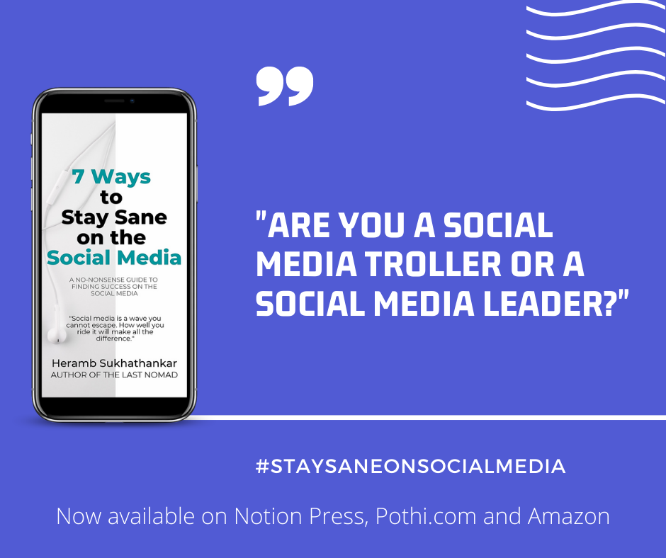 thelastnomadIN's tweet image. Trolling someone online is same as abusing them in person. What's seems fun in the beginning quickly turns into a game of hurling abuses.

Say NO to trolling.

#NoToTrolling #positivesocialmedia #staysaneonsocialmedia