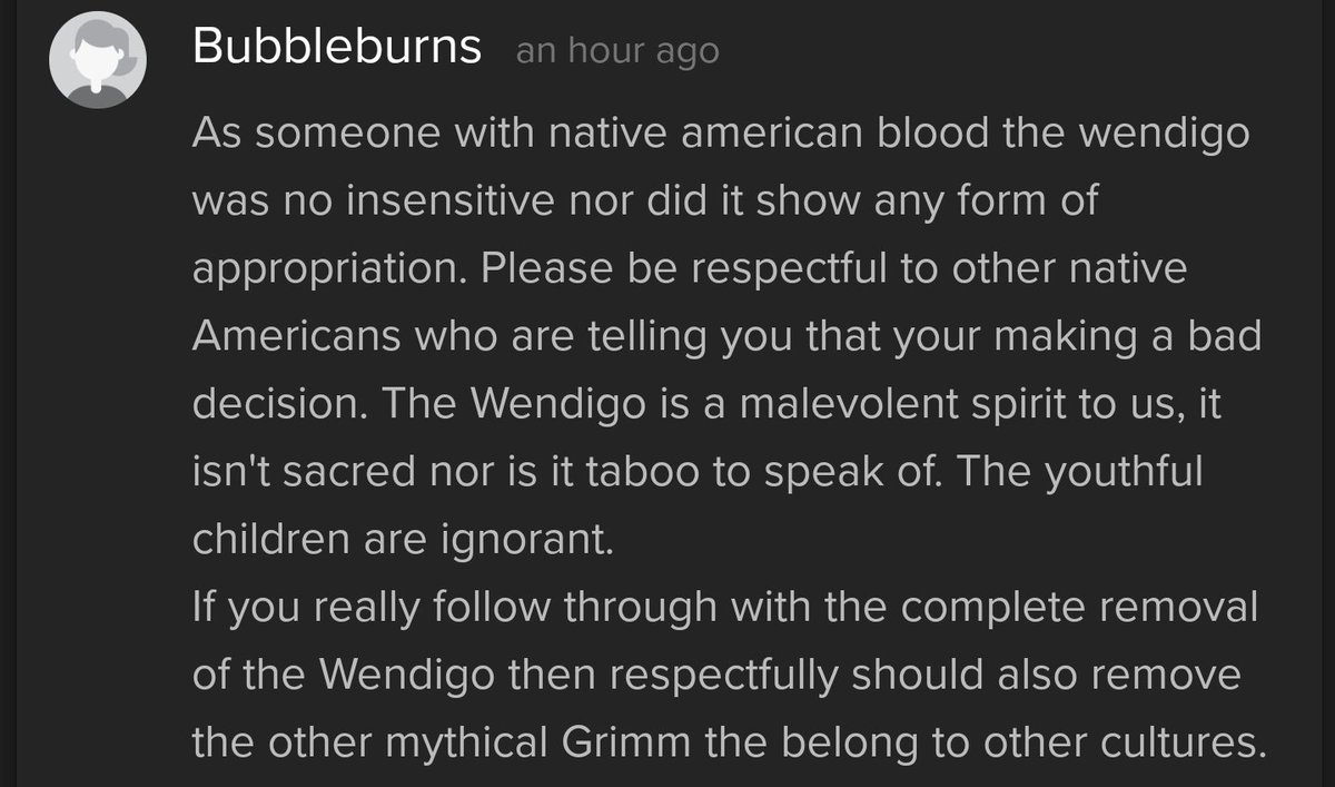 E_Wonder85's tweet photo. That's funny. There's at least one Native American on RTs own website saying this isn't a big deal and totally overblown.
#ForMayuki #CancelCancelCulture #BoycottRT https://t.co/z0CfugcUAX