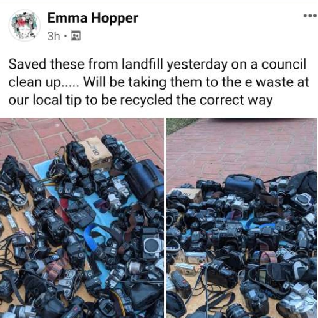 ecoactiv_au's tweet photo. Emma Hoppa, you are incredible. Another hero without a cape.

#sustainability #recycle #endwaste #Melbourne #circulareconomy #ewaste https://t.co/lu94mWIlkc