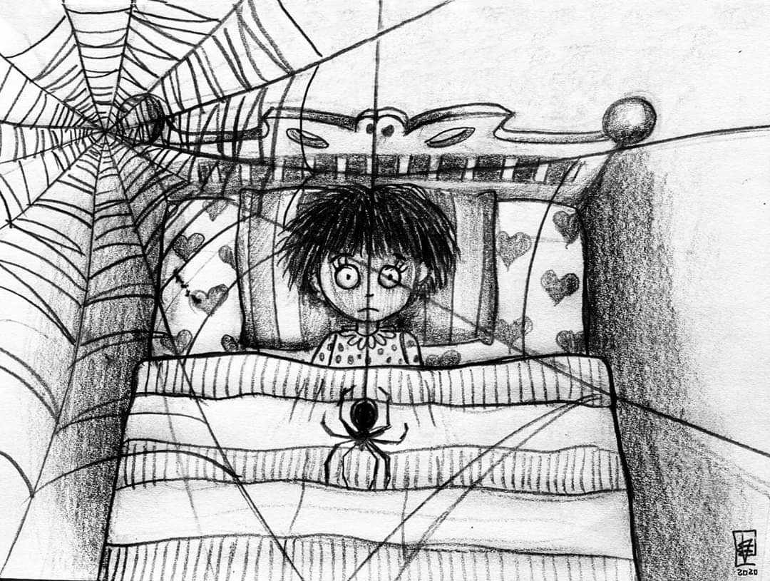 CCroocks's tweet photo. Im Cece Delgado a comic artist and storyteller from Bolivia.
I love dark, terrifying, mysterious and funny tales, illustrations, comics and books.
Im a nostalgic person who likes psychological stories and dark humor.
🔪💀🕷️👻👽😿💖🌟
#NobodyArtistClub https://t.co/4ye0G5KZmk