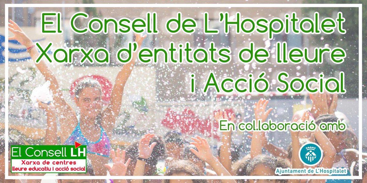 Cada any per aquestes dates,les entitats de #lleure i #Acciósocial de #LHospitalet sota el paraigües del <a href="/ConsellEsplaiLH/">Consell de l'Esplai de l'Hospitalet</a> es reuneixen per celebrar el final de curs i l’inici de les activitats d’estiu. 
Aquest any no ha estat possible, però tornarem a celebrar, junts i juntes (1)