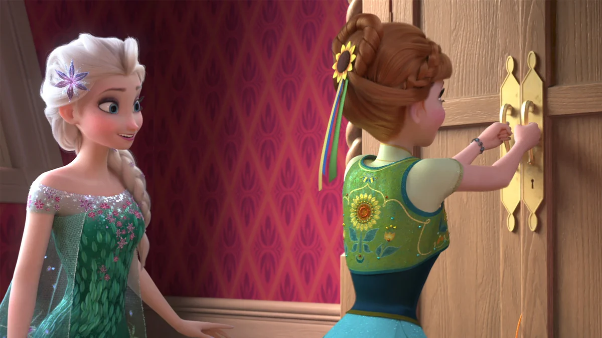 アナと雪の女王　ディズニー アナ誕生日ドレス　向日葵髪飾り付き120cm 新品 ディズニープラス公式 on X: 