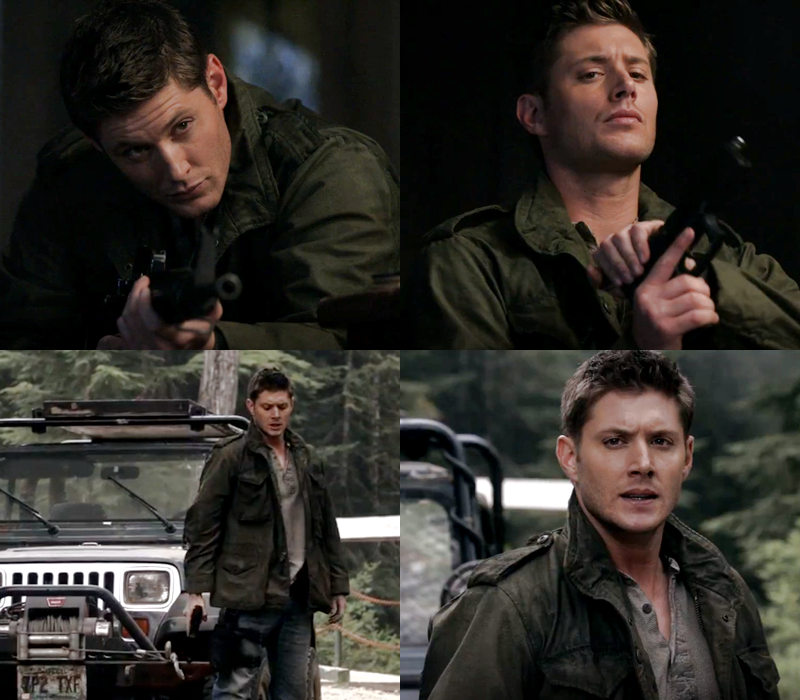 MrsPsych0tate's tweet photo. Repitam comigo: Dean estilo soldado do futuro é MARAVILHOSO https://t.co/jfQLIaYvHR