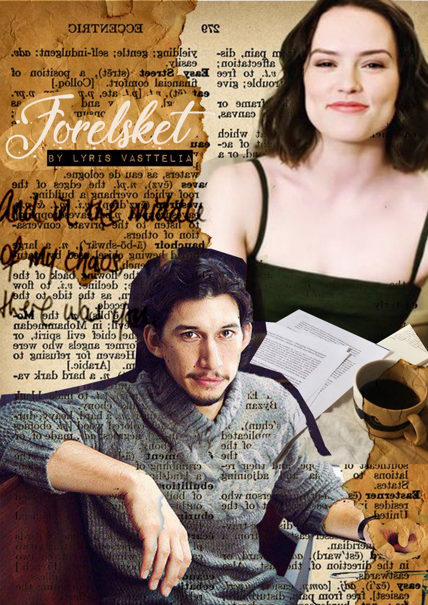 forelsketDanish/adj./1. being in love.2. the euphoric feeling you experience when you’re falling in love/when you are in love with someone.Rey knows that falling in love for her Latin Professor Ben Solo is the worst thing that can happen. https://archiveofourown.org/works/24556561/chapters/59300536
