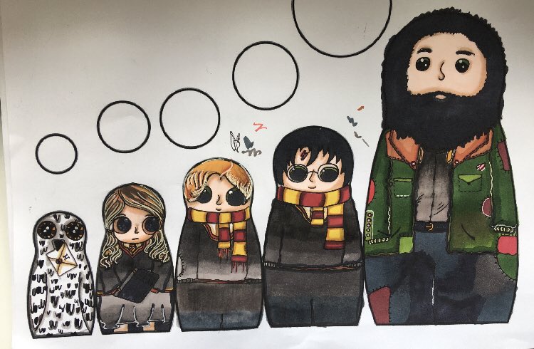 Fantastic Matryoshka dolls designed by Year 7 student <a href="/BDBSchool/">Bishop David Brown </a>