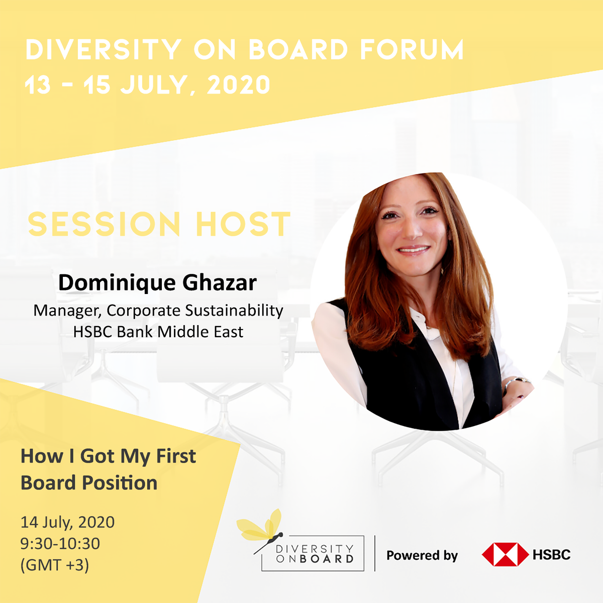 DiversityBoard's tweet photo. "How I Got My First Board Position" Panel is starting at 9:30 (GMT+3)! Join through this link: https://t.co/x69VrxTGHb https://t.co/ymbIIhgoF5