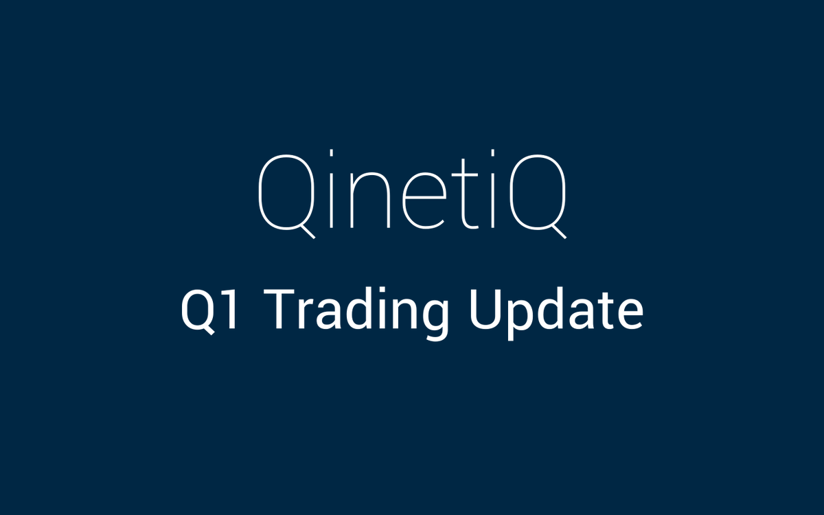 QinetiQ's tweet photo. Today we announced our first quarter trading update and the acquisition of Naimuri, a leading software development and data analytics company. Read more here: https://t.co/oP9dZ2zkGx https://t.co/3JJBF857N7