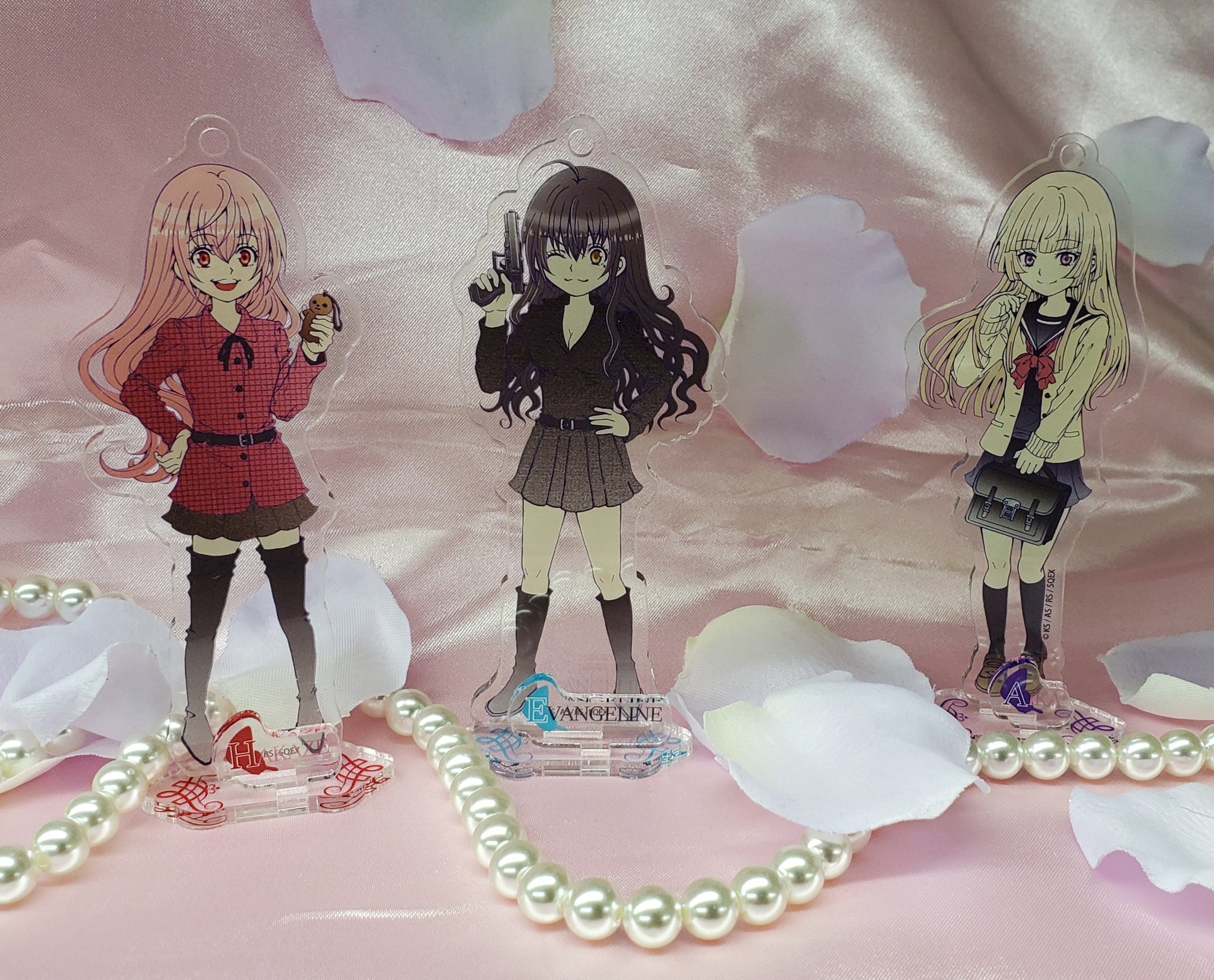 ブックマーク浅草橋 絶園のテンペスト 生誕10周年記念原画展 女性陣3人を集めてみました かっこいい 美しい そして可愛い ぜひ皆様も好きなキャラクターで並べて飾ってみてください 不破愛花 鎖部葉風 エヴァンジェリン山本 ブックマーク浅草橋 絶園のテンペスト 生誕10周年記念原画展 女性陣3人を集めてみました かっこいい 美しい そして可愛い ぜひ皆様も好きなキャラクターで並べて飾ってみてください 不破愛花 鎖部葉風 エヴァンジェリン山本