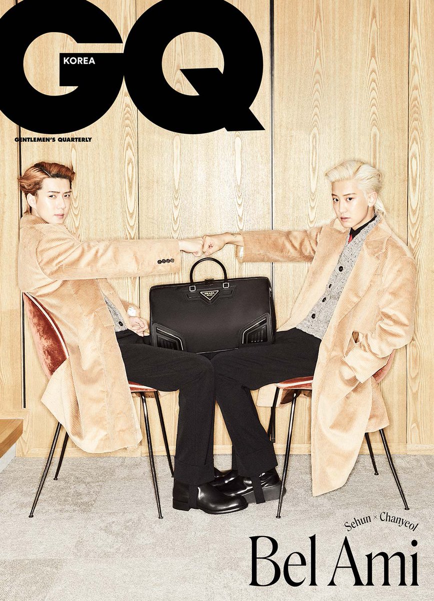 EXO Sehun & Chanyeol for GQ Magazine