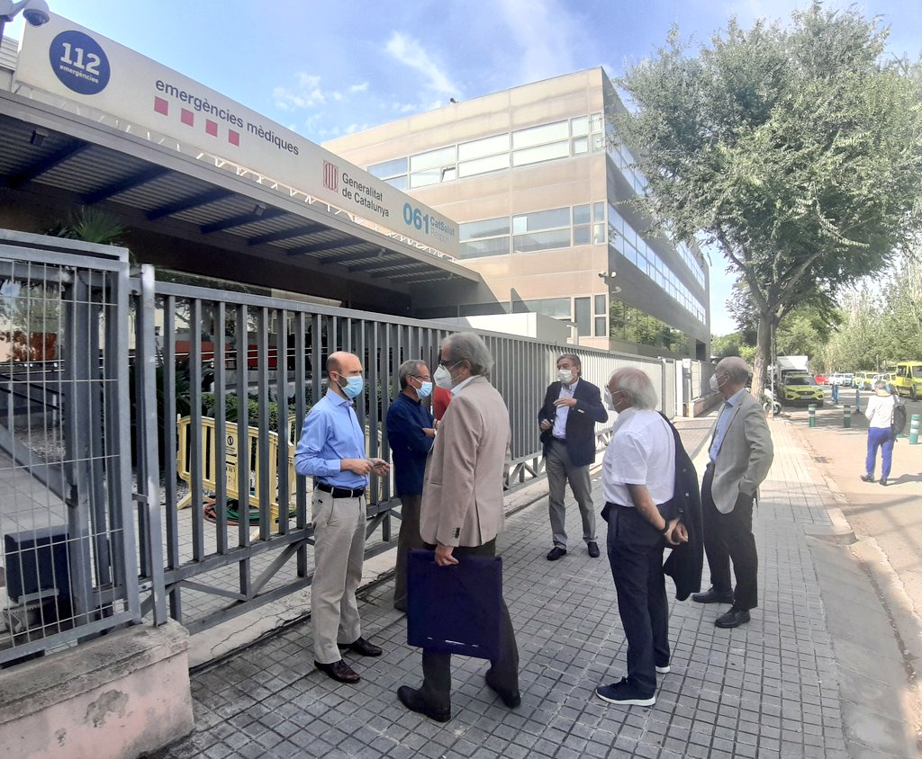 Avui una delegació dels Enginyers Industrials de Catalunya respon a la invitació del <a href="/semgencat/">SEM. Generalitat</a> de visitar les seves instal·lacions com a agraïment a la col·laboració del col·lectiu enginyer durant la crisi sanitària. 
Comencem! 
#orgullenginyer