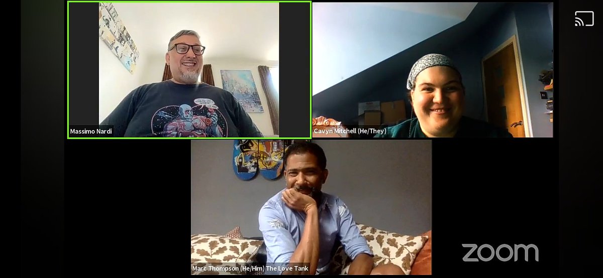 PositiveEast's tweet photo. Yesterday it was a blast! It was so inspiring listening to Marc Thompson and Cavyn Mitchell talking about The Death and Life of Marsha P. Johnson, #blacklivesmatter and #translivesmatter @TeamPrepster @TheLoveTankCIC @BlkOutUK @Spectra_London @STransservices  @RedbridgeLibs https://t.co/VUi5sG1Yay