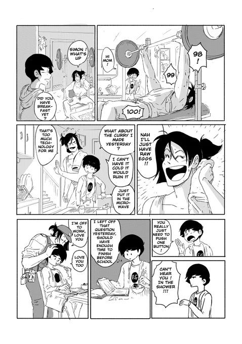 P2/54 ! I FORGOT TO SAY THIS READS FROM RIGHT TO LEFT ⬅️⬅️⬅️
meet Simon's mom :d 