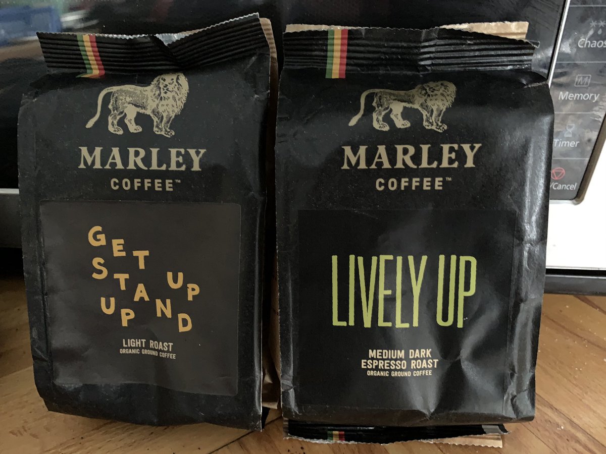 Which coffee to start with this morning........though as it’s raining I’d love a “Sun is shining”! <a href="/MarleyCoffeeUK/">Marley Coffee UK</a>