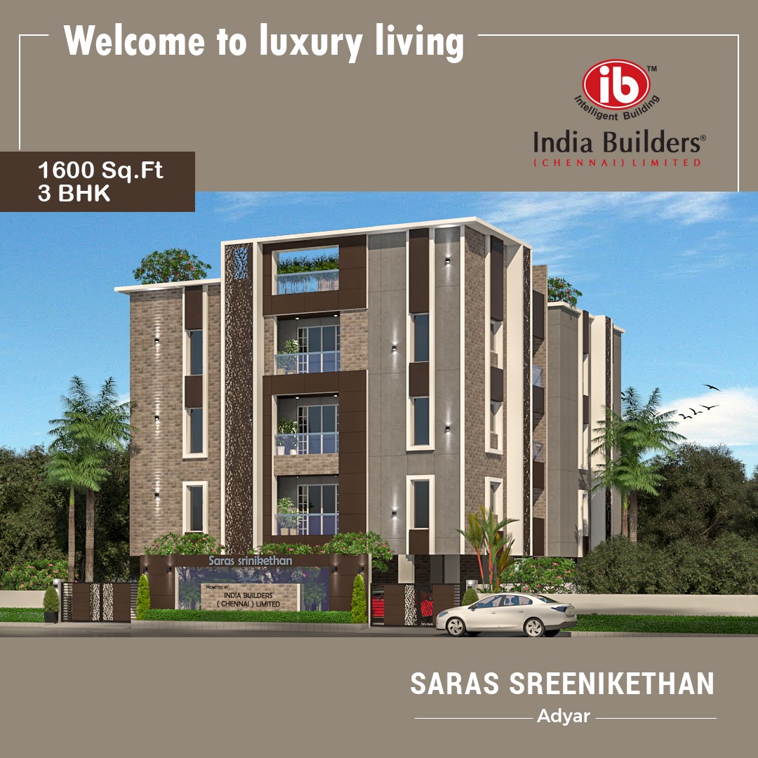 IndiaBuilders's tweet photo. Make your dreams come true with a luxury home @ #IndiaBuildersSarasSreenikethan, #Adyar. The stylish 3BHK homes measuring 1600 sq.ft blend uber-luxury &amp; cutting-edge design to offer you unmatched comfort. Come home to a truly magical lifestyle. Know more @ https://t.co/EqgFqEiDXf https://t.co/lvw0l4emYR