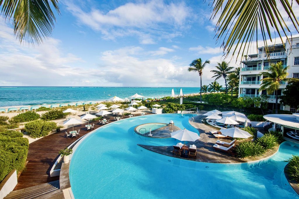 1) Hôtels de luxe romantiques au Turks & Caicos