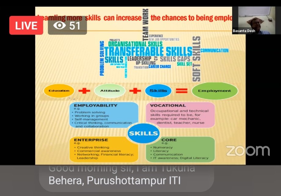 iti_ppur's tweet photo. Professional webinar for World  youth skill day by @iti_ppur is streaming live on #OSDA official Facebook link. Kindly requesting all to join with us. #SkillInOdisha #OSDA #SkillInIndia #SubratoBagchi @SanjogitaMishra #Ganjamdistrictadministration https://t.co/SWN3TbUbJF