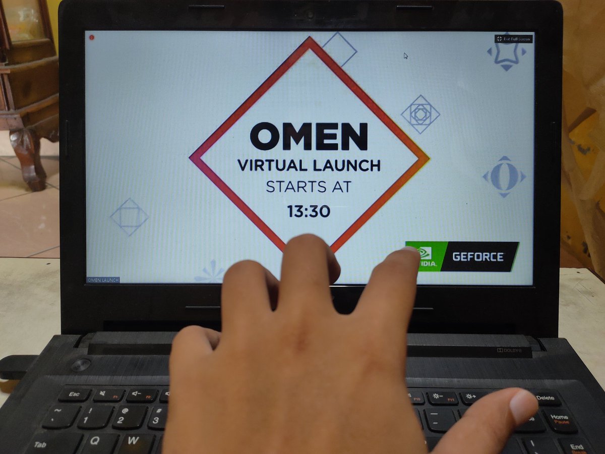 RidsalYH's tweet photo. Bentar lagi nih #OmenVirtualLaunch  #PlayToProgress @hanyaHPuntukku https://t.co/0Ozp70ZUAU