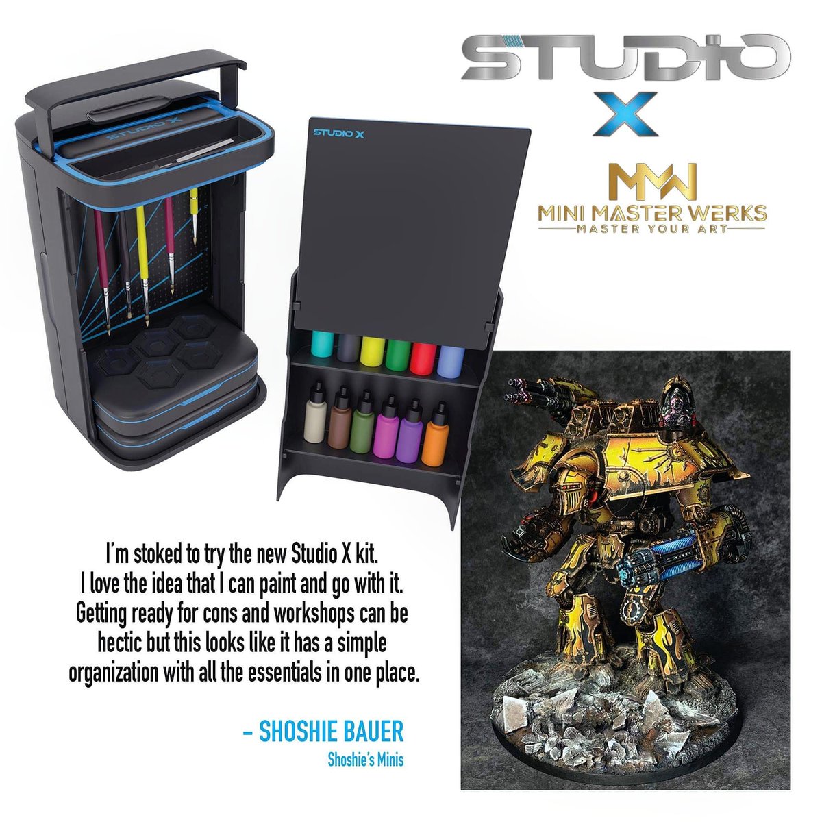 Some great comments about Studio X from Shoshie. 
kickstarter.com/projects/92591…
#minimasterwerks #studiox #kickstarter