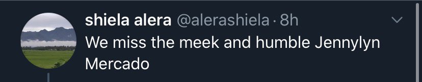 MercadoJen's tweet photo. Please don’t ever describe me as meek. Thank you :) https://t.co/DMAGHpiaQQ
