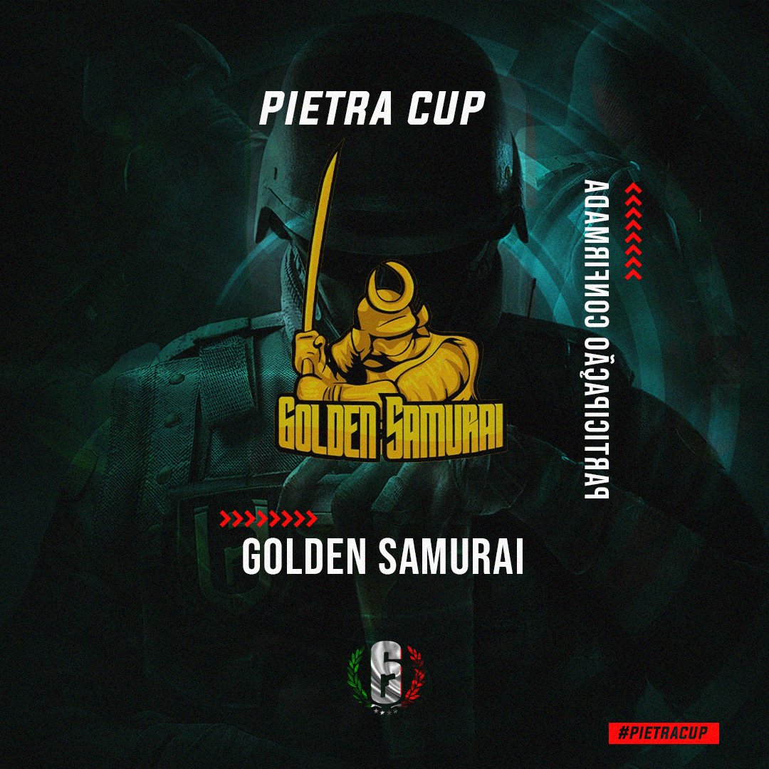 pietracup's tweet photo. A equipe da #GoldenSamurai também já garantiu sua vaga para a #pietracup!! 🔥
Último dia de inscrições!! ⌛️
📝Inscreva-se:https://t.co/gGlSeySCnW
#GoSamurai ⚔️
#PietraLeague https://t.co/wpZBWVvEGb