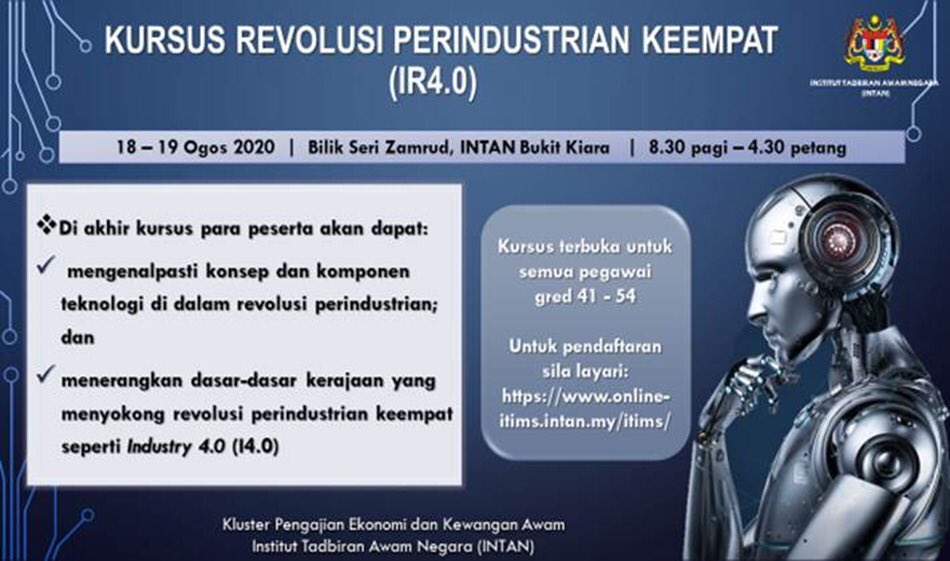 Intan Bukit Kiara En Twitter Kursus Revolusi Perindustrian Keempat Ir4 0 Dan Sustainable Development Goals Sdg Permohonan Kursus Boleh Dibuat Di Portal Intan Melalui Pautan Https T Co W85sawxsf2 Https T Co 4tdr2oyab8