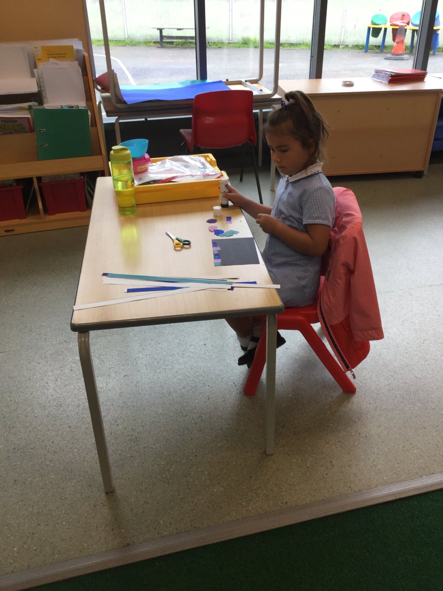 RakegatePrimary's tweet image. Mrs Bradley's bubble working in the class, dancing along to go noodle and some outdoor rainbow hour sessions with Mr BW. #BlackCountryRainbowHour