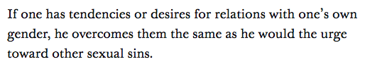 cal_ess's tweet photo. The church always talks about ""same-sex attraction"" like it's all about sex. What about the desire to hold a hand how do I overcome that? How do I overcome the desire to make pancakes for a girl and take long walks in the forest with her huh? https://t.co/Z94db18FAw