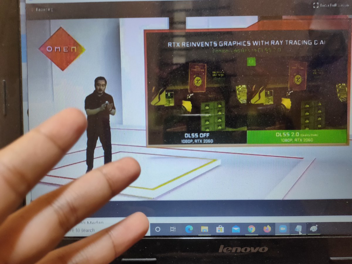 RidsalYH's tweet photo. HP Omen 15 #OmenVirtualLaunch dari @hanyaHPuntukku sudah dilengkapi RTX yang bikin frame rate tinggi yang bikin pengalaman bermain game lebih baik #PlayToProgress https://t.co/T4htmf1jvD