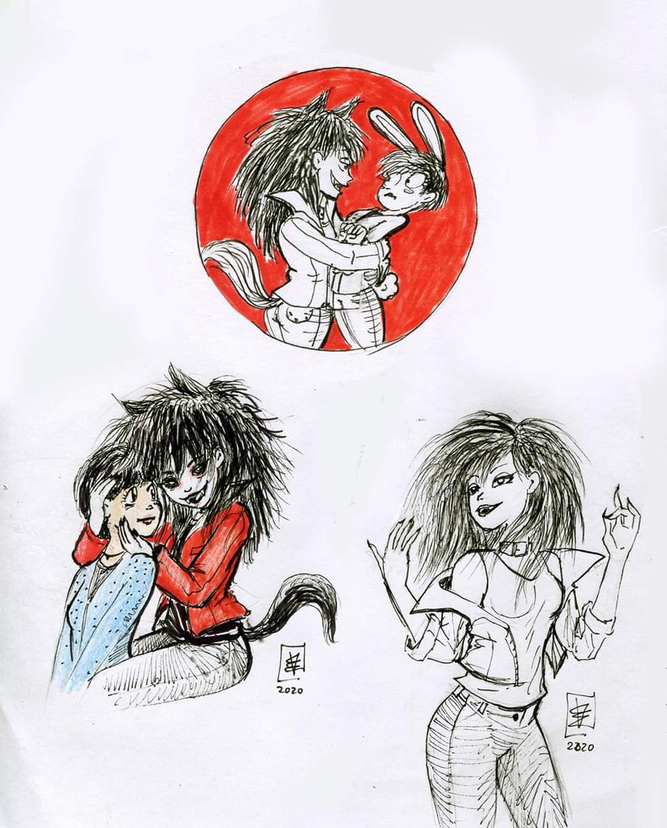 CCroocks's tweet photo. Im Cece Delgado a comic artist and storyteller from Bolivia.
I love dark, terrifying, mysterious and funny tales, illustrations, comics and books.
Im a nostalgic person who likes psychological stories and dark humor.
#under1kgang
#under10kgang
#originalcharacter
#ArtistOnTwitter https://t.co/E1eJVdgzix