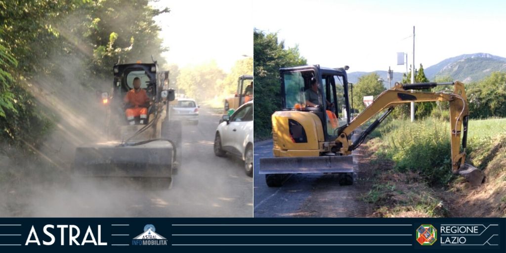 astralmobilita's tweet photo. 🔴🚧🚘 #SP76 #DeiSanti

Attivo senso unico alternato per #lavori pulizia cunette e bordi stradali altezza km 10 + 000.

PRESTARE ATTENZIONE!

@quotidianolazio @WazeLazio 
@Emergenza24 @Ciociaria24 @CiociariaO @TG24info @ComuneFrosinone
#viabiliLAZ https://t.co/x9O6M8ntmM