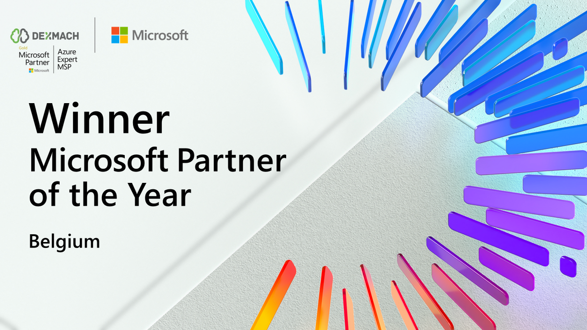 DexMach (@dex_mach) on Twitter photo We are thrilled to share that <a href="/dex_mach/">DexMach</a> has won the Belgium 2020 Microsoft Partner of the Year award! Thank you <a href="/Microsoftbe/">Microsoft Belgium</a> @erikkerkhofs <a href="/tmertens/">Tom Mertens</a> for this amazing recognition! Learn more: dexmach.com/award We are thrilled to share that <a href="/dex_mach/">DexMach</a> has won the Belgium 2020 Microsoft Partner of the Year award! Thank you <a href="/Microsoftbe/">Microsoft Belgium</a> @erikkerkhofs <a href="/tmertens/">Tom Mertens</a> for this amazing recognition! Learn more: dexmach.com/award