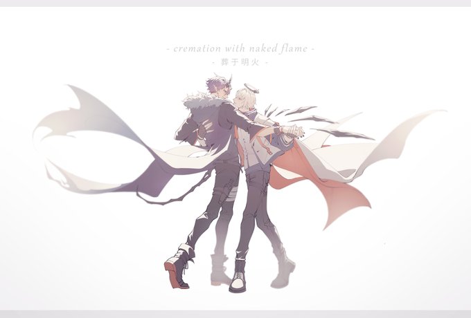 #葬炎 
友人の小説本の表紙を描かせていただきました? 
