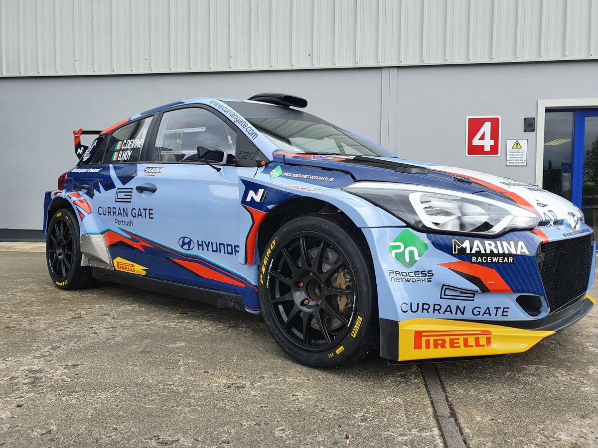 CallumDevine27's tweet photo. New livery reveal and @RallydiRoma press release! Itโs getting real now! https://t.co/9GBdLPEFhq https://t.co/h92kBrDR2M