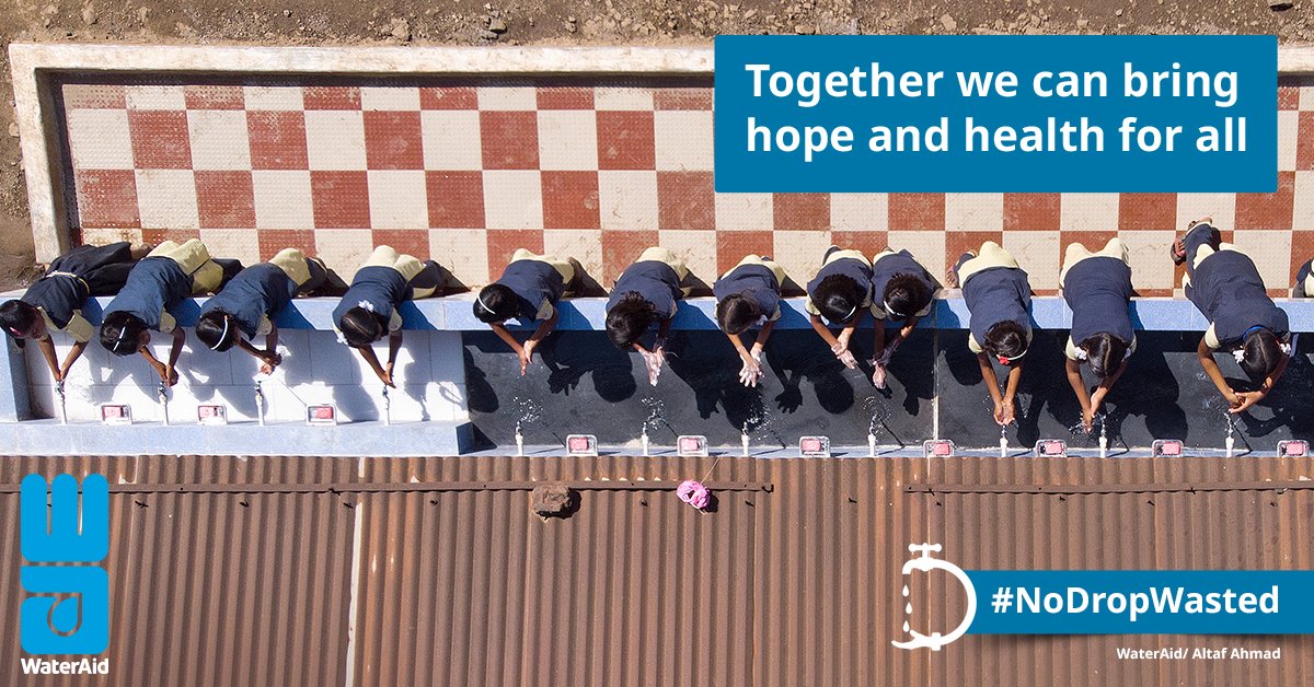 WaterAidIndia's tweet photo. Water is Hope! Water is Health!
Support us in our endeavour to provide clean water to all.
@wateraid
⏭️ https://t.co/U4cJFsqgfg
#NoDropWasted https://t.co/3hyD5owPj9