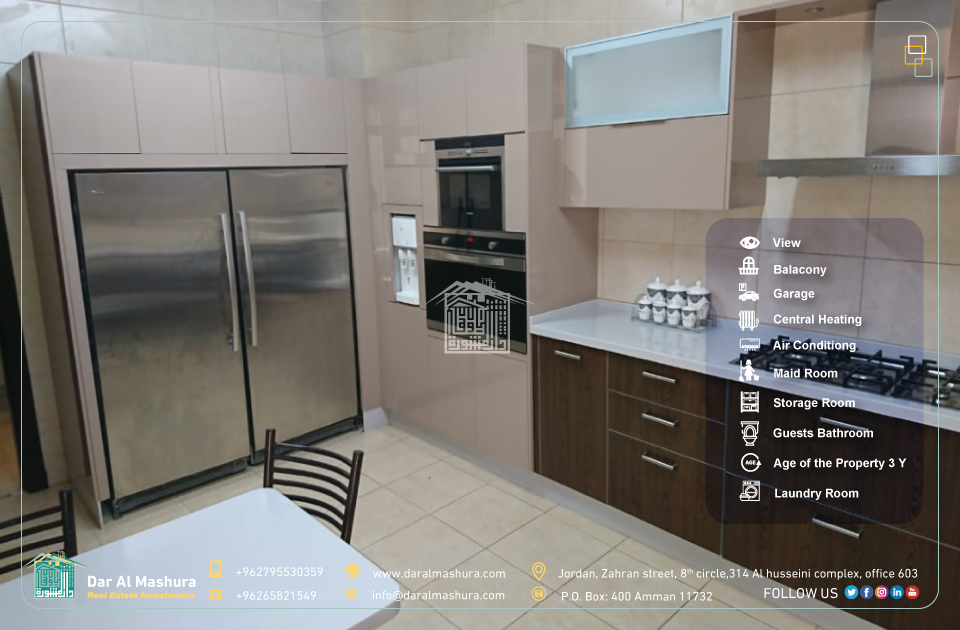 daralmashura's tweet photo. 🏠🏠Furnished apartment for Rent
ID:14435
City: Amman - Abdoun
Built-up Area: 280 Sqm
First floor
Bedrooms: (4)
bathrooms: (4)
Dar Almashura for Real Estate Investment co.
#Real_estate_consulting #Property_management
#Real_estate_development #Real_estate_investment
07824 39737 https://t.co/q4A3U2TEJm