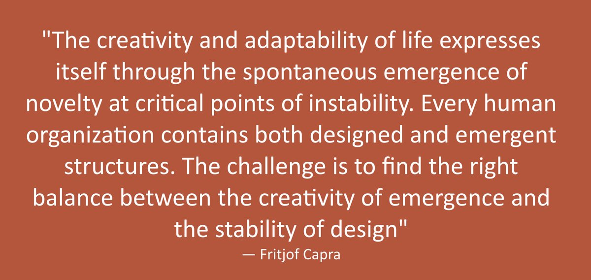 sisingaporehub's tweet image. For progress and understanding the reality of life, it is imperative to acknowledge not just the existence but also the necessity of both #emergence and #stability within any #complexadaptivesystems #complexity #sisingaporehub #systemsthinking #systemsinnovation