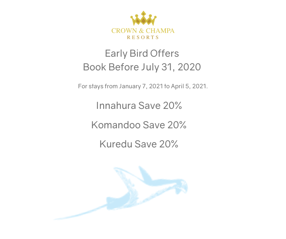 ccr_maldives's tweet photo. Satisfy your wanderlust with our #Maldives specials for 2020 & 2021.
See all #offers: https://t.co/fLOzc3VlGu
#readywhenyouareMV #maldivesoffer https://t.co/udU6HLxQXp