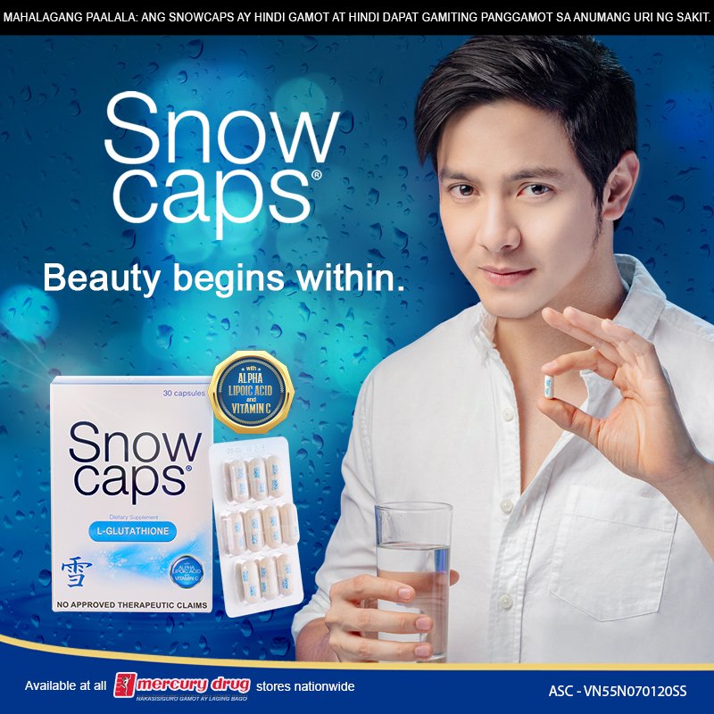 Indeed!! #AldenRichards #SnowCaps