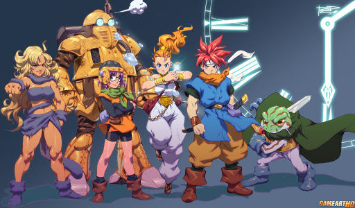 Not a ton of boring exposition to sit throughAkira Toriyama's cutscenes (they're on YouTube!)At the crest of the 90s JRPG golden ageNot early 3D (sorry, polygonal Cloud)Multiple endingsBalanced linearity and freedom4/X(art: Robert Porter)
