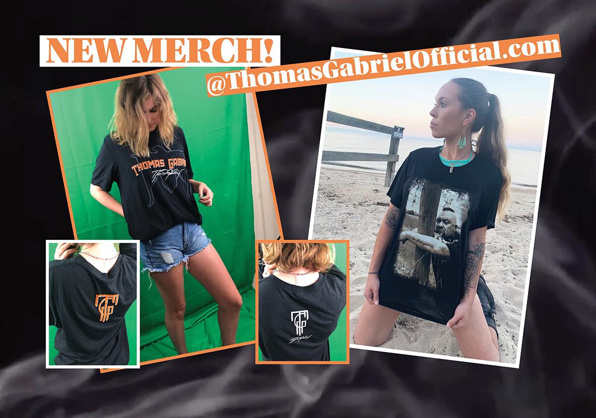 NEW MERCH OUT NOW! Head over to thomasgabrielofficial.com/shop-1