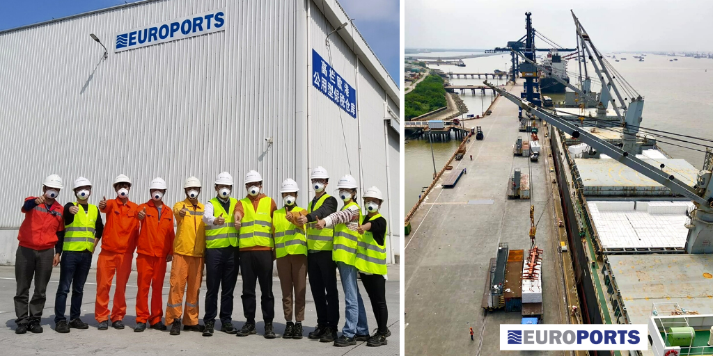 Euroports Changshu 🇨🇳 has a significant position as a pulp hub in China, specialized in handling the high import volumes. 
We are proud to see how the Euroports China team is handling tricky COVID-19 situations! 🔝💯

#Euroports #EuroportsChina #Changshu #Gaolan #Pulp