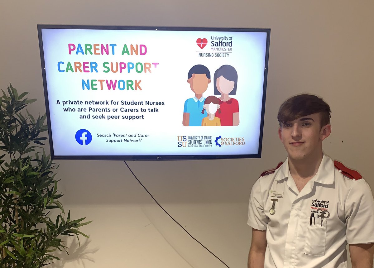 Nathan Harrison (@nathandavidh) on Twitter photo Just want to give my thanks to <a href="/UoS_HealthSoc/">UoS Health & Society</a> and <a href="/SalfordSU/">Salford SU</a> for their role in supporting me with my <a href="/SalfordNurSoc/">Salford Nursing Society</a> project of the Parent and Carer Support Network which led to my shortlist in the #RCNiAwards2020! You guys have been amazing 💙 Just want to give my thanks to <a href="/UoS_HealthSoc/">UoS Health & Society</a> and <a href="/SalfordSU/">Salford SU</a> for their role in supporting me with my <a href="/SalfordNurSoc/">Salford Nursing Society</a> project of the Parent and Carer Support Network which led to my shortlist in the #RCNiAwards2020! You guys have been amazing 💙
