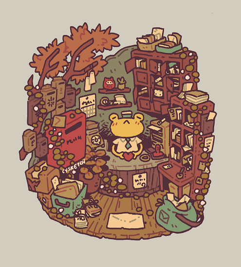 cysketch's tweet photo. As I say every time I talk about what I do, I love drawing hamsters and backgrounds >:D

#OriginalContentArtist https://t.co/FeROSh2Cu8
