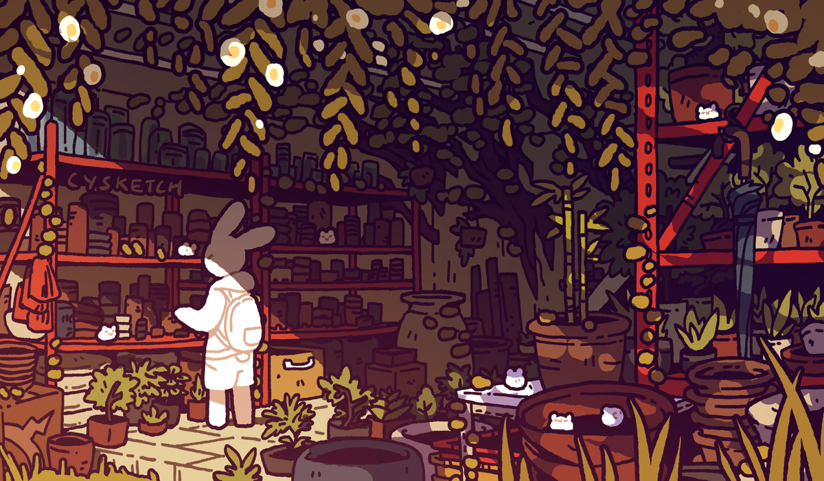 cysketch's tweet photo. As I say every time I talk about what I do, I love drawing hamsters and backgrounds >:D

#OriginalContentArtist https://t.co/FeROSh2Cu8