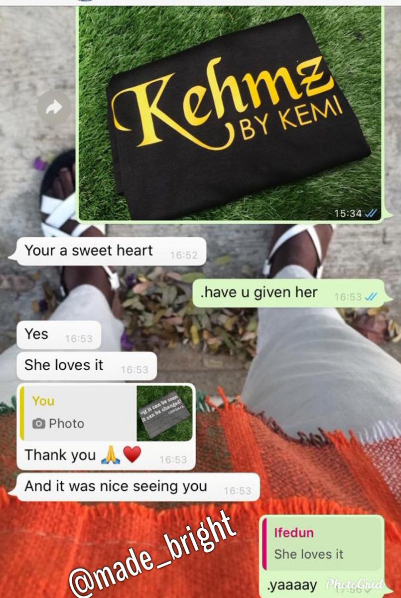  #CustomerReviews!!Proof that you can trust us!!!Ascend your Style!Bags/Tees/Hoodies/Sweatshirts/Crop Tops/Joggers/Shorts/Tank Tops/Jerseys/Cargo Pants.. Pheeew! the list goes on!Browse through our catalog on Whatsapp and send a DM! https://wa.me/2348097923439?text=.hello #skandal