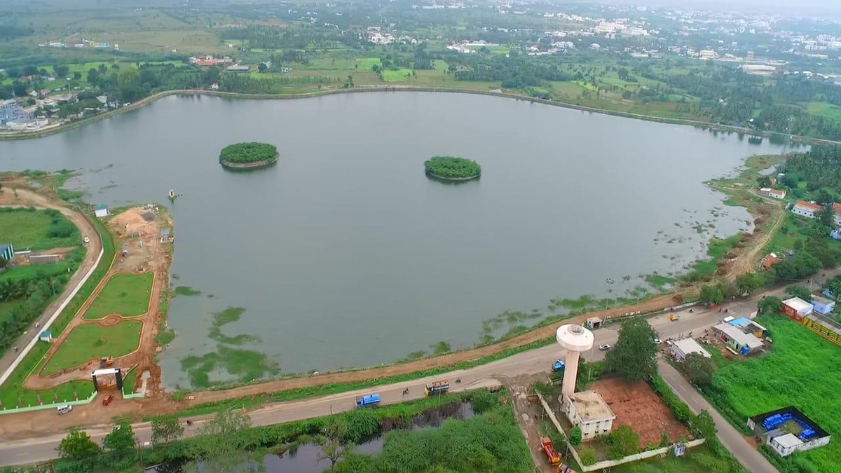 வெளிநாட்டு பறவைகளின் சரணாலயமான ஆண்டிபாளையம் குளம்... தற்போது..